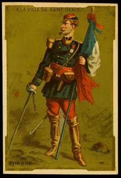 carte réclame chromo Paris 1881-1886 1998.77.336.4  Photo