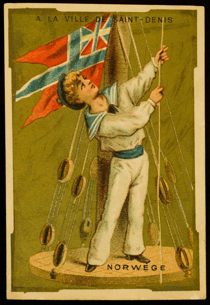 carte réclame chromo Paris 1881-1886 1998.77.336.9 Photo