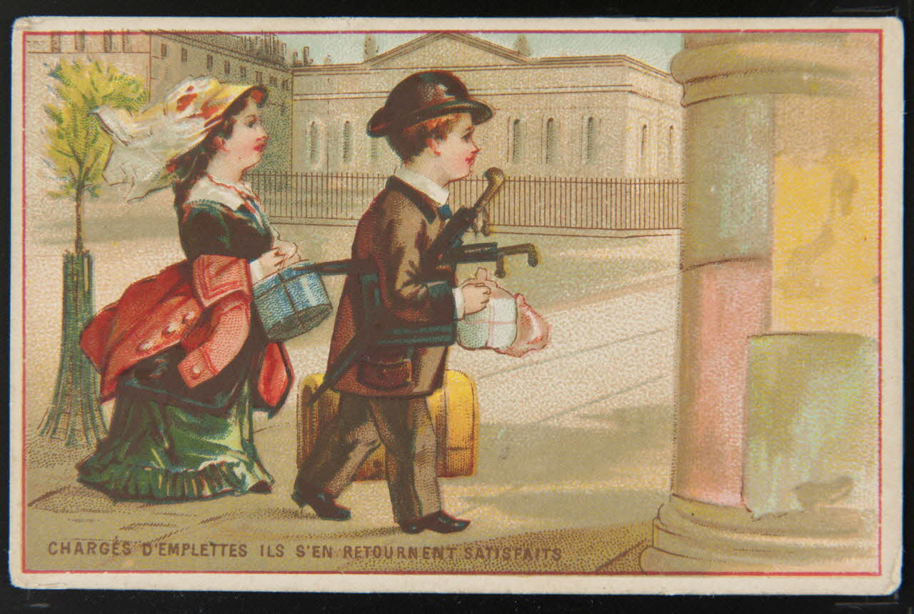 carte réclame chromo Paris 1881-1900 1998.77.339.1 Photo