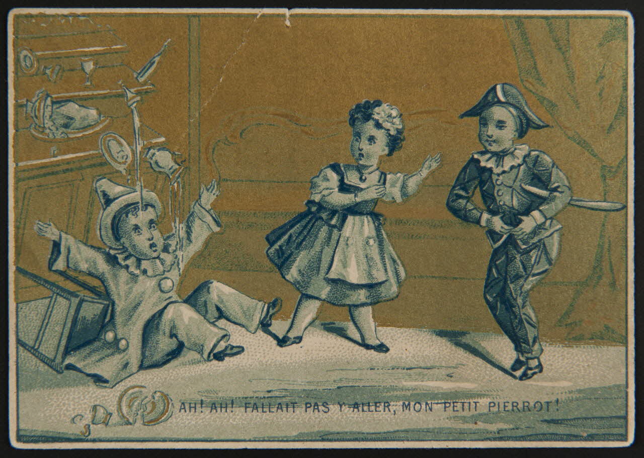 carte réclame chromo Paris 1881-1900 1998.77.340.5 Photo