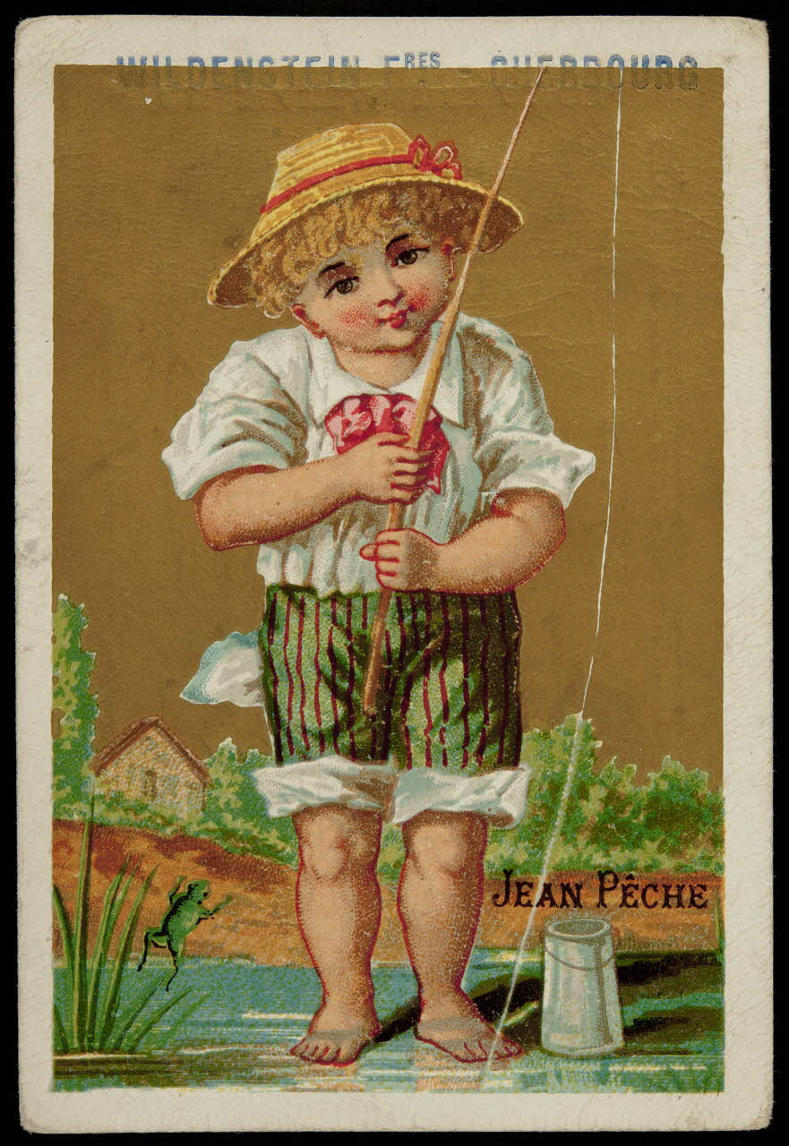 carte réclame chromo Paris 1881-1900 1998.77.341.1 Photo