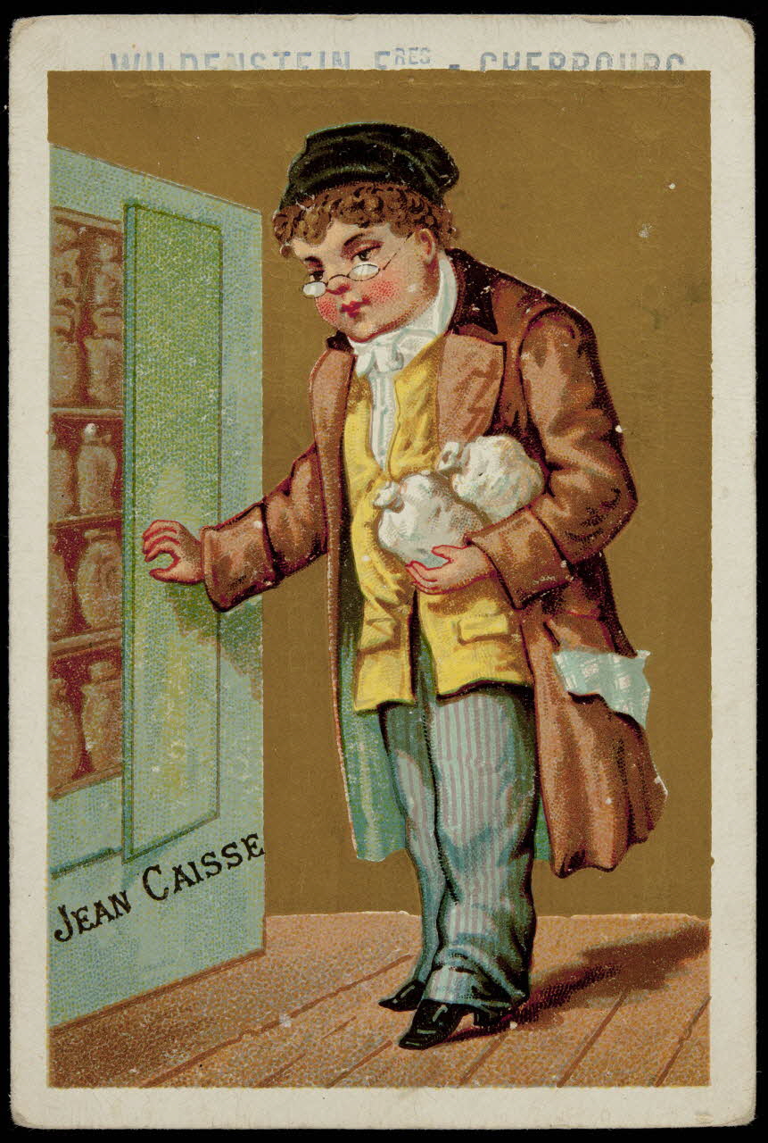 carte réclame chromo Paris 1881-1900 1998.77.341.2 Photo