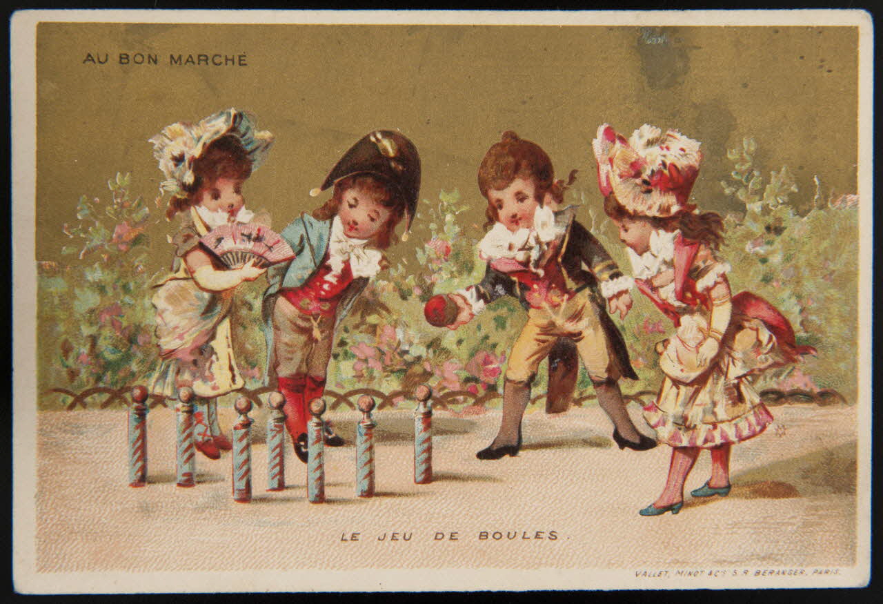 carte réclame LE JEU DE BOULES 1998.77.69.2 Photo
