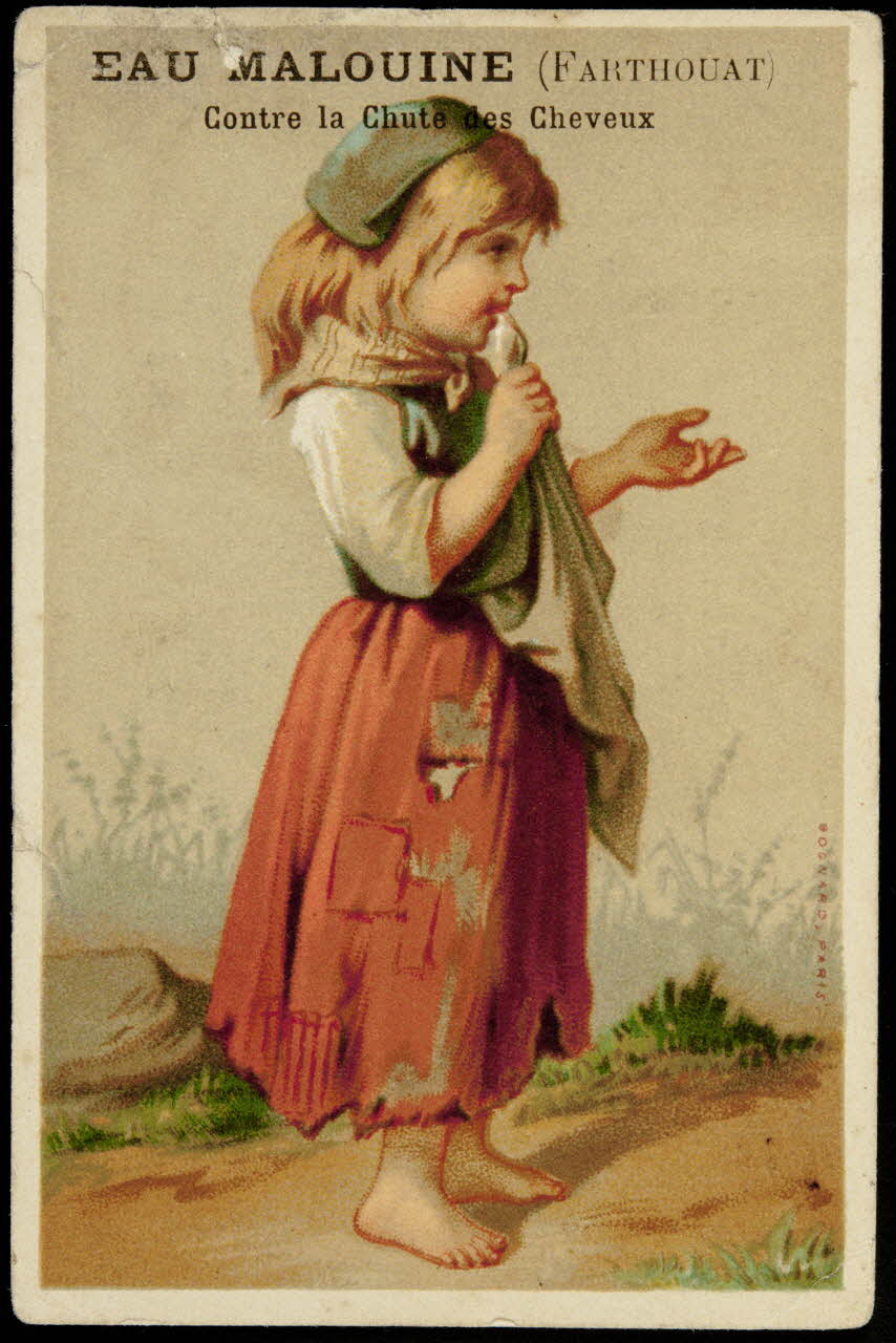 Bognard carte réclame Un petit sou Paris 1876-1890 1998.77.81.5 Photo