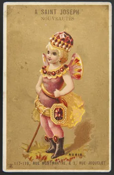 carte réclame RUBIS Paris 1880-1882 1998.77.91.1  Photo