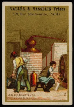 carte réclame LES DISTILLATEURS  (La Chapelle) 1998.77.92.5  Photo