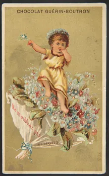 carte réclame Ne m'oubliez pas  Myosotis Paris 1881-1889 1998.77.98.2 Photo