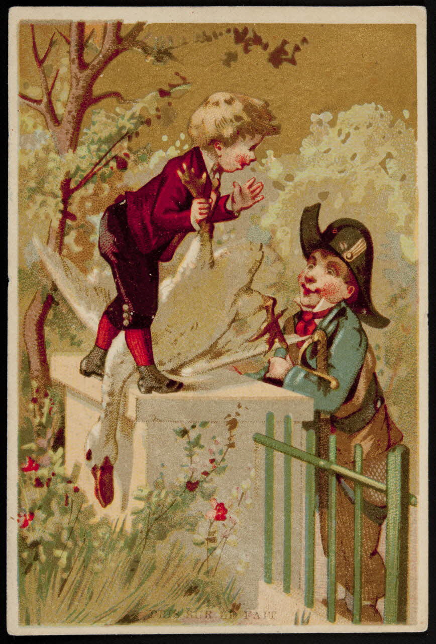 carte réclame PRIS SUR LE FAIT 1998.77.99.1 Photo