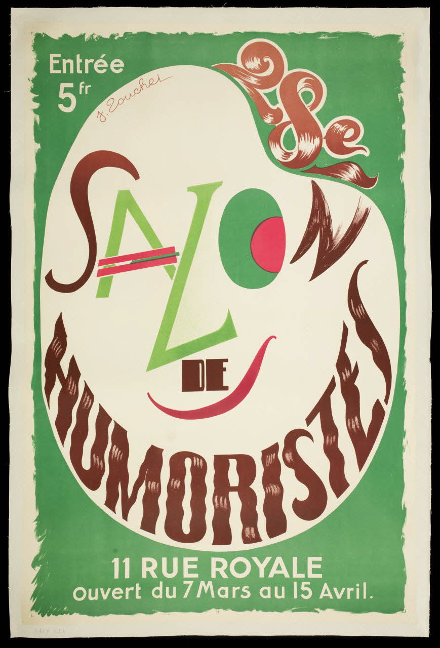 Souchet J. affiche 28e  SALON  DES  HUMORISTES 1935 1999.27.2 Photo
