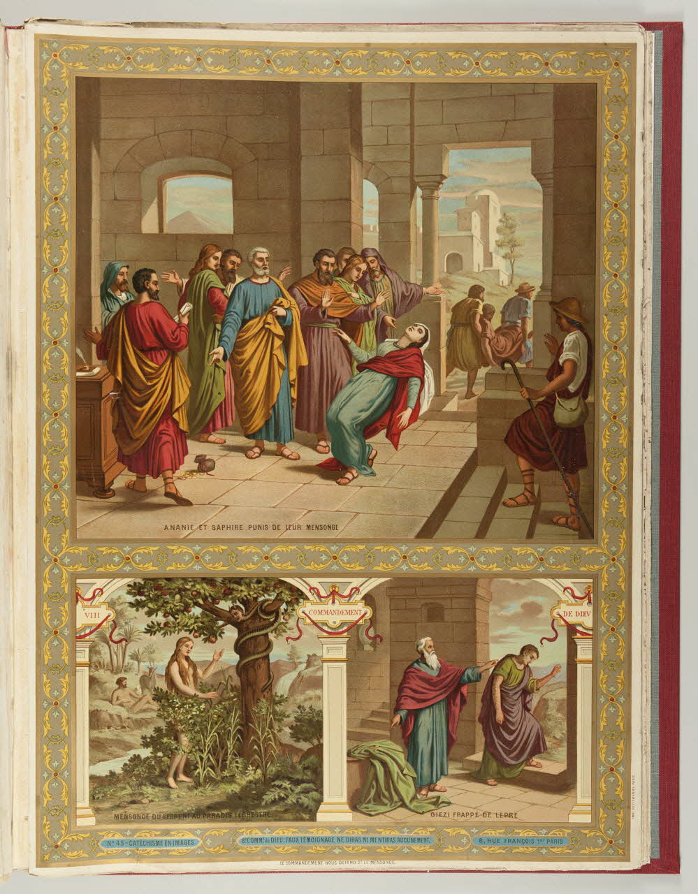 album 8e. COMMt. de DIEU : FAUX TEMOIGNAGENE DIRAS NI MENTIRAS AUCUNEMENT. 1999.30.1.12 Photo