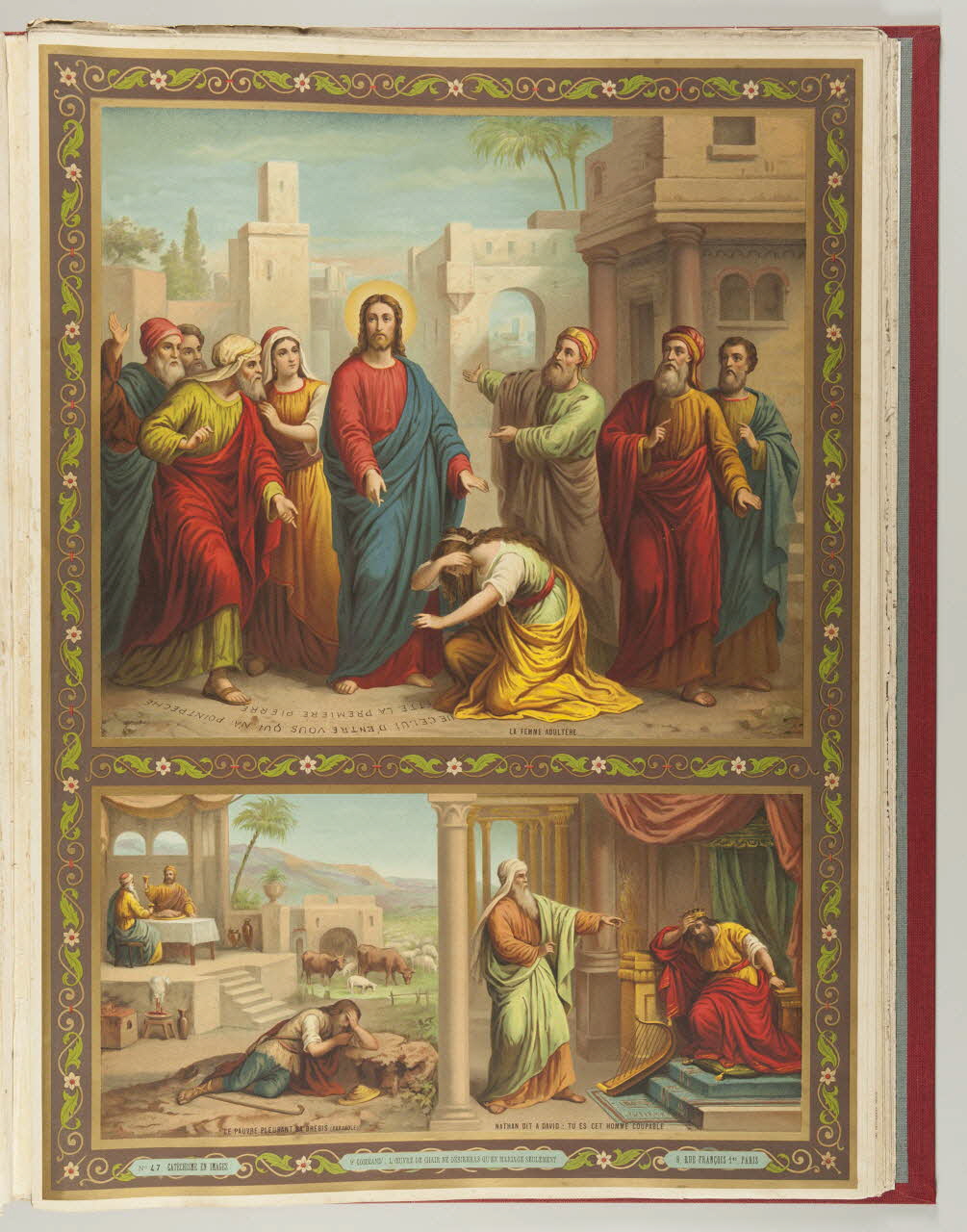 Henry Petit album HUITIEME COMMANDEMENT DE DIEU : FAUX TEMOIGNAGE... (Suite) Paris 1895-1905 1999.30.1.14 Photo