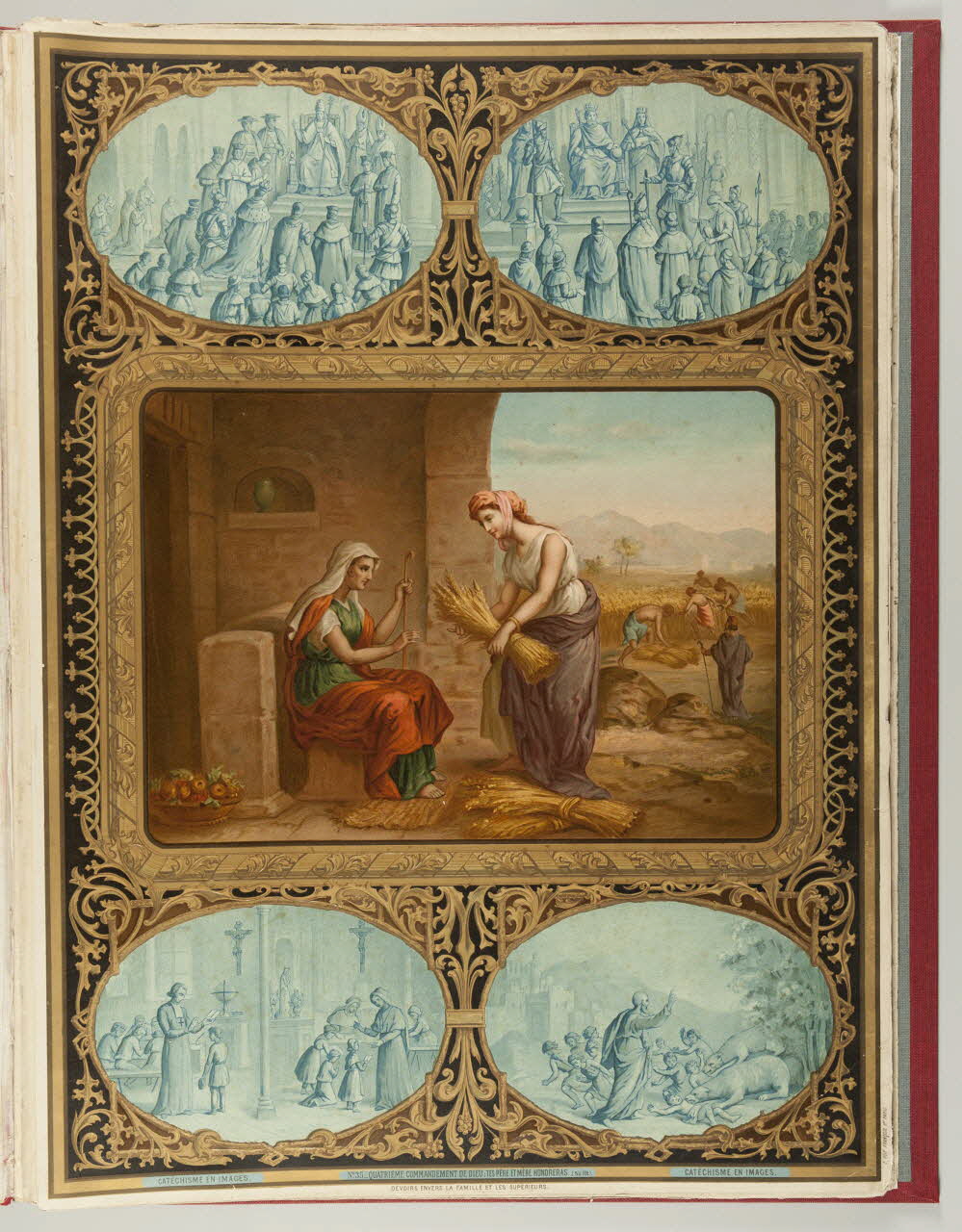 album QUATRIEME COMMANDEMENT DE DIEU : TES PERES ET MERE HONORERAS... (suite) 1999.30.1.2 Photo