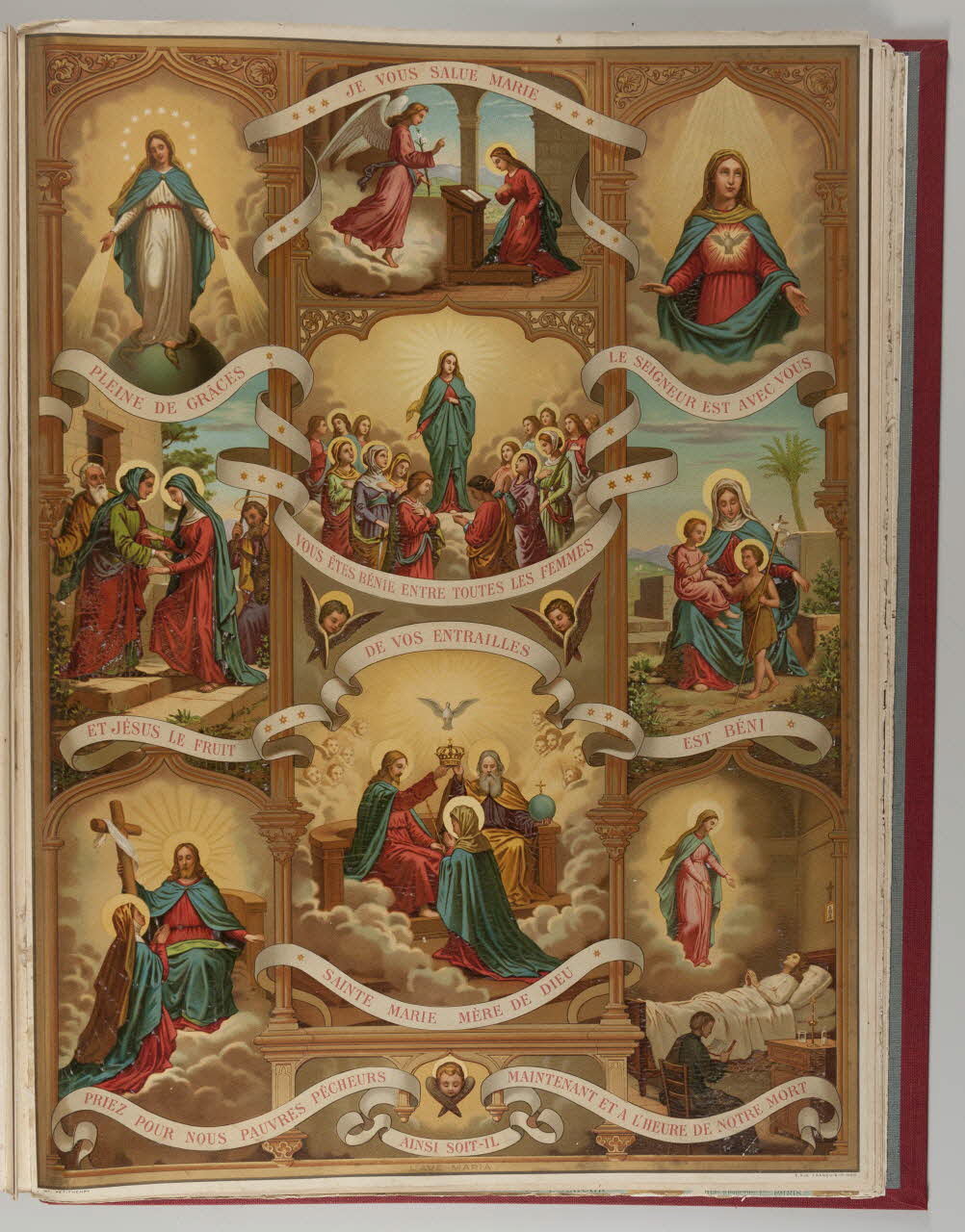 Henry Petit album L'AVE MARIA 1895-1905 1999.30.1.21 Photo