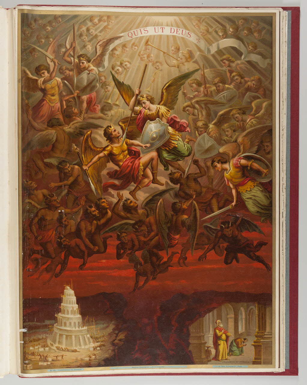 image pieuse Péchés Capitaux... 1° L'Orgueil 1999.30.1.26 Photo