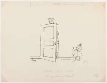 Moïse Auguste Depond illustration de presse "BONNE FÊTE MAMAN !"  Wir gratulieren, Mama ! 1950-1960 1999.58.3 Photo