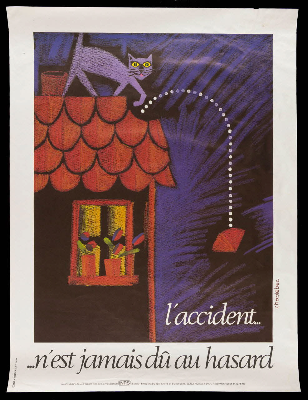 estampe l'accident...  ...n'est jamais dû au hasard 1999.82.156 Photo