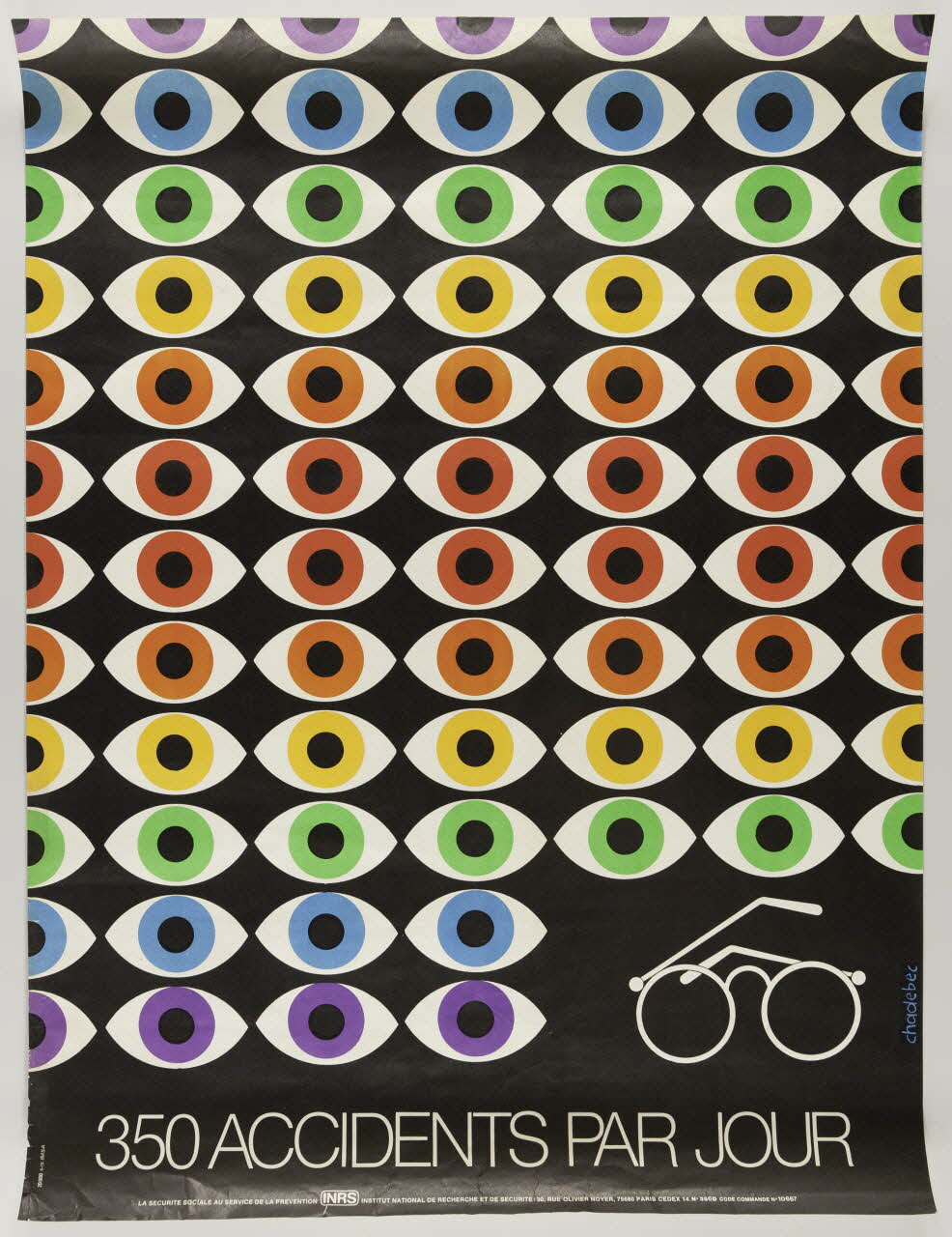 estampe 350 ACCIDENTS PAR JOUR 1999.82.170 Photo