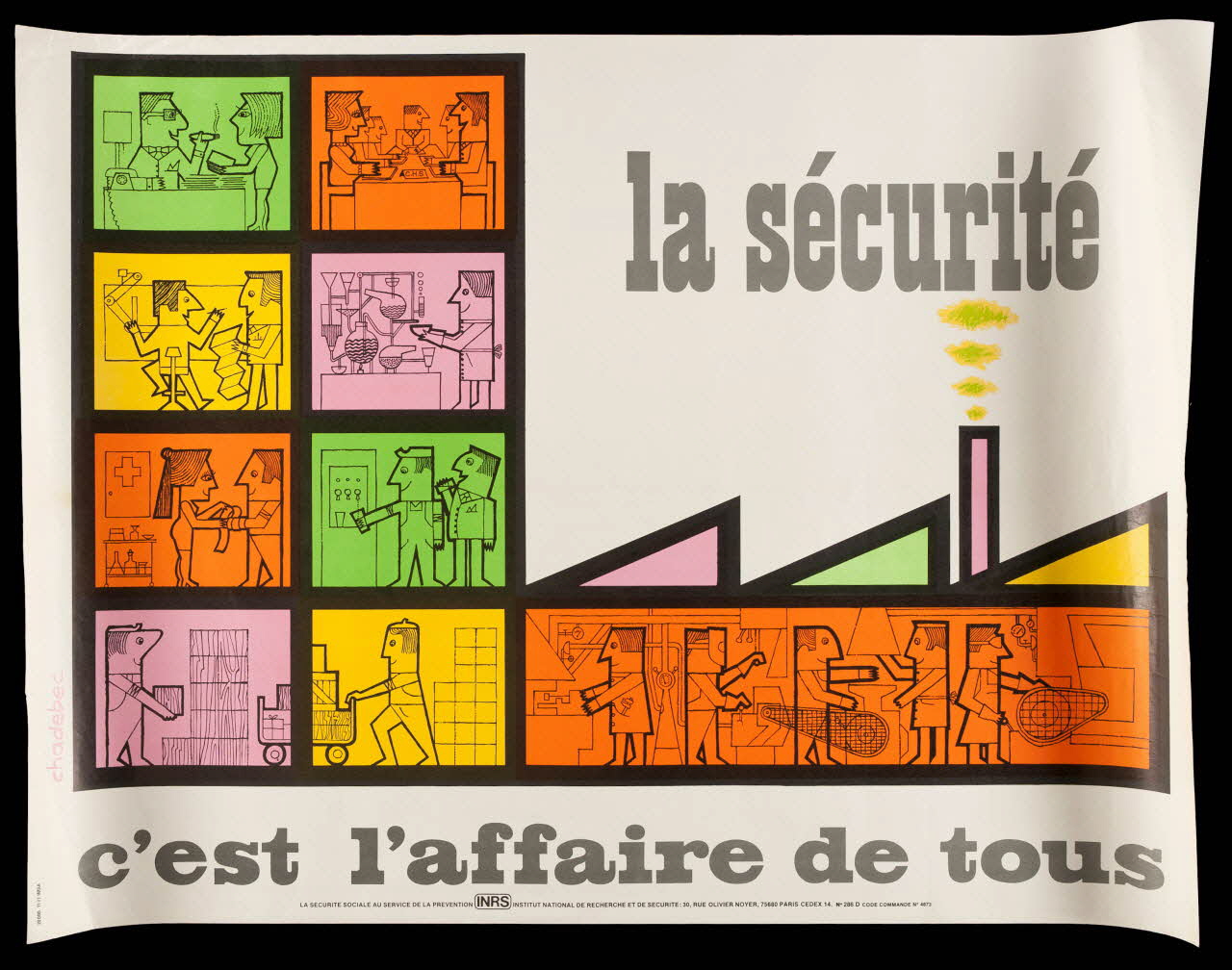 estampe la sécurité  c'est l'affaire de tous 1999.82.186 Photo