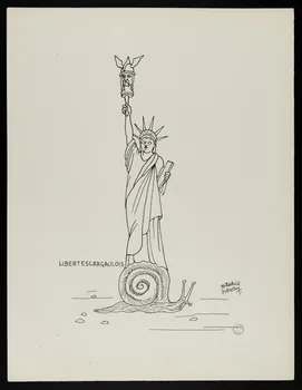 Maurice Henry illustration de presse LIBERTESCARGAULOIS 1950-1970 2000.33.25 Photo