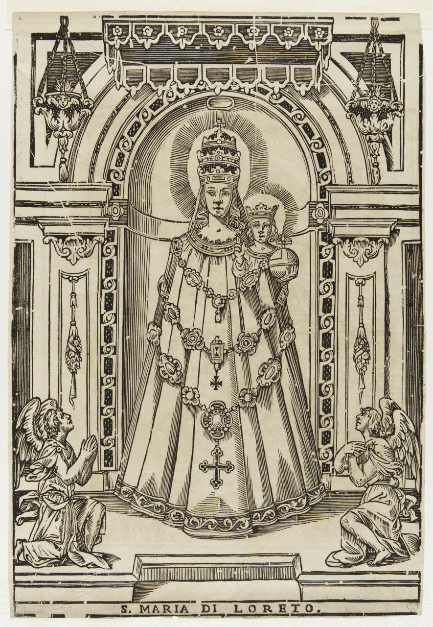 imagerie ancienne S. MARIA DI LORETO 2000.46.1 Photo