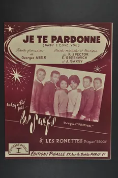 partition de musique Je te pardonne 1969.88.1407 Photo Mucem