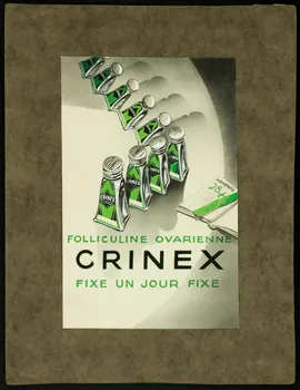 dessin FOLLICULINE OVARIENNE  CRINEX  FIXE UN JOUR FIXE 2001.21.18 Photo
