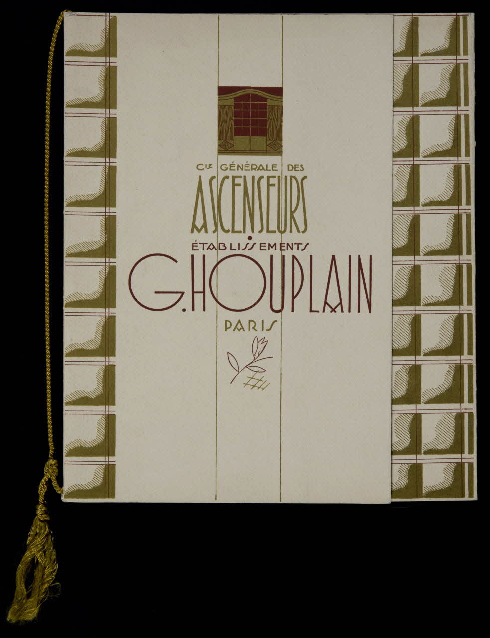 estampe Cie GÉNÉRALE DES  ASCENSEURS  ÉTABLISSEMENTS  G. HOUPLAIN  PARIS 2001.21.52 Photo