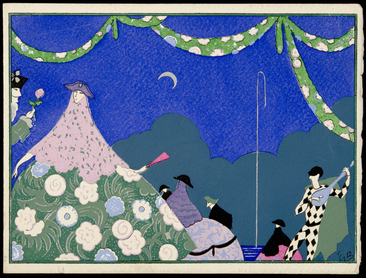 dessin Bal costumé 2001.21.73 Photo