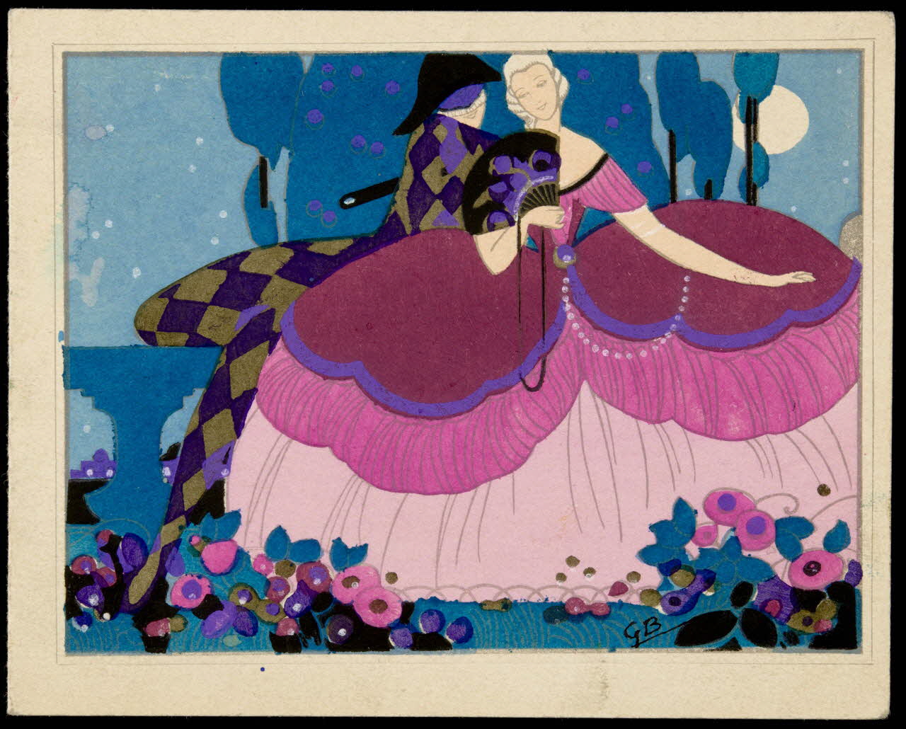 dessin Carton d'invitation Hooper Bros 2001.21.79 Photo