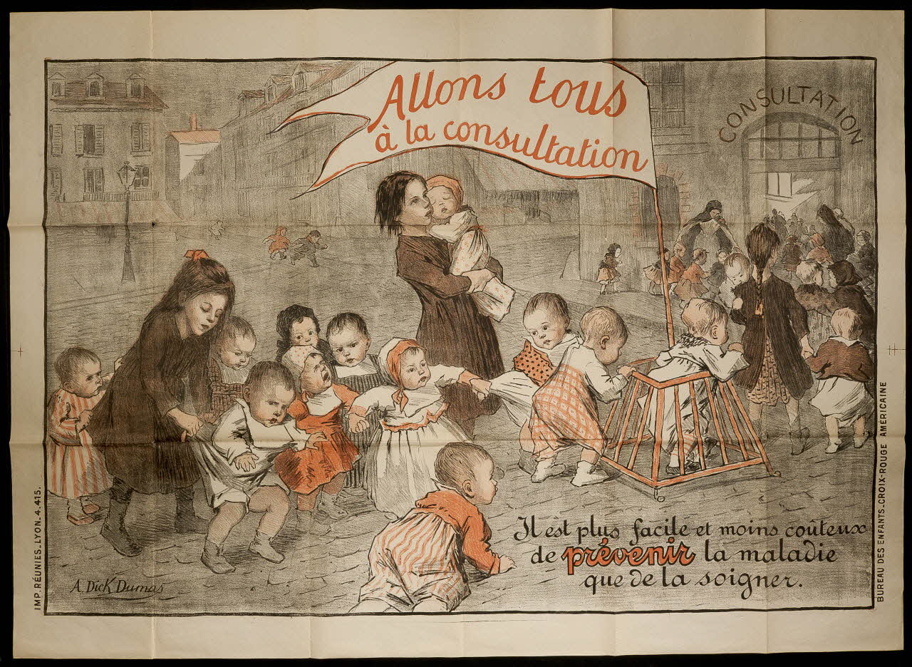 affiche Allons tous  à la consultation 2001.3.14 Photo