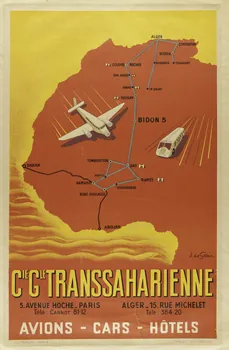 affiche CIE GLE TRANSSAHARIENNE 2001.4.28 Photo
