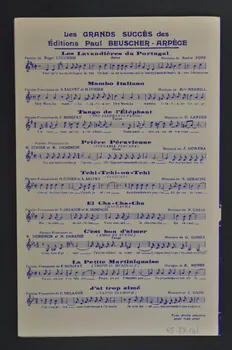 chanson petit format 1969.88.141 Photo Mucem