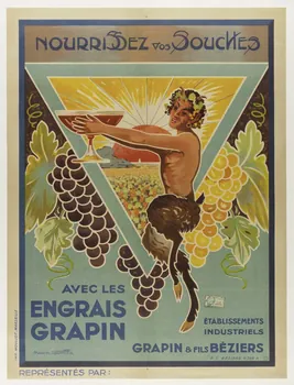 affiche NOURRISSEZ VOS SOUCHES  AVEC LES  ENGRAIS  GRAPIN 2001.4.37 Photo