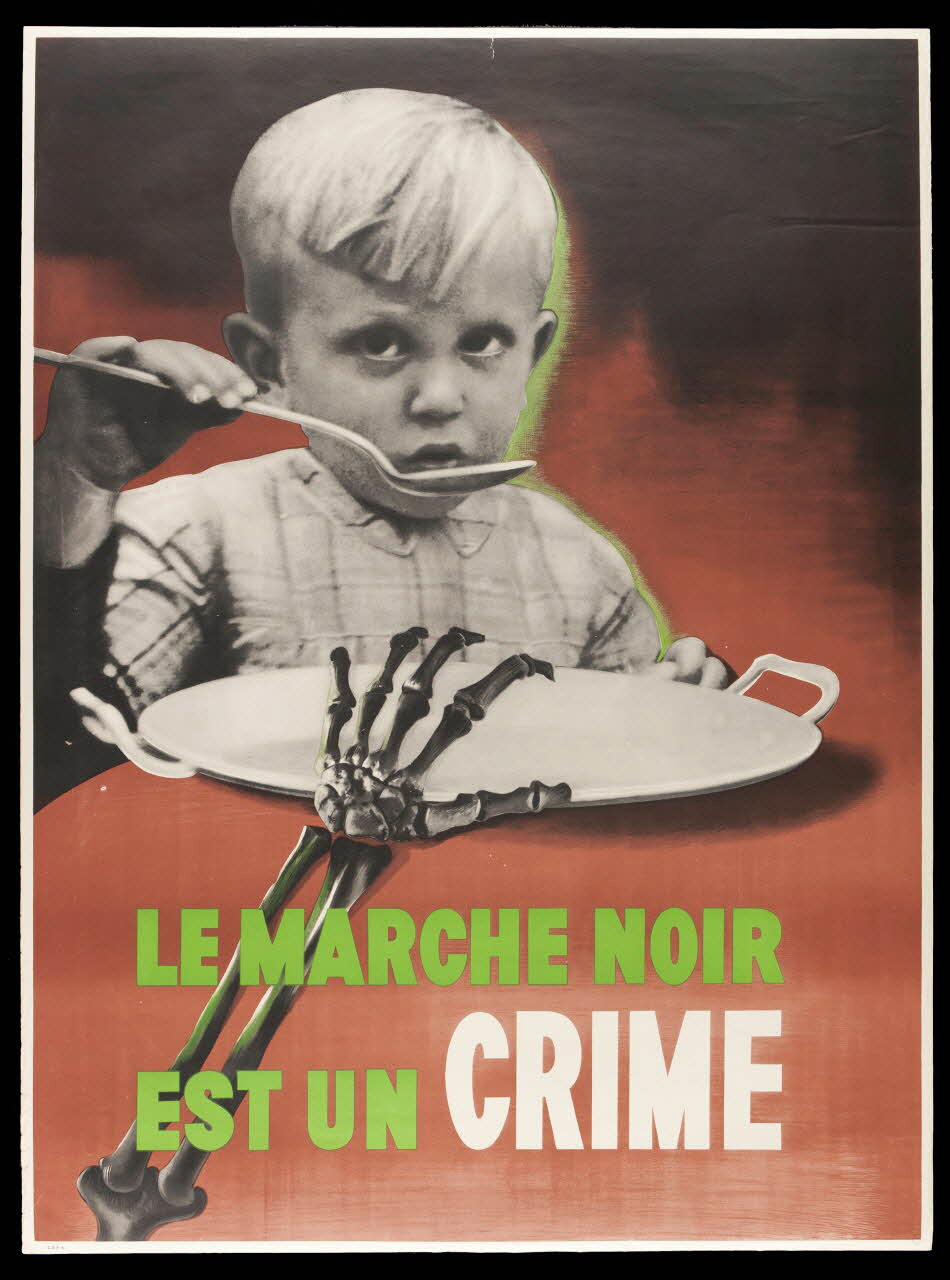 affiche LE MARCHE NOIR  EST UN CRIME 2001.4.40 Photo
