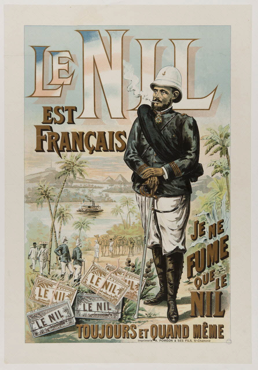 affiche LE NIL  EST  FRANCAIS 2001.4.6 Photo