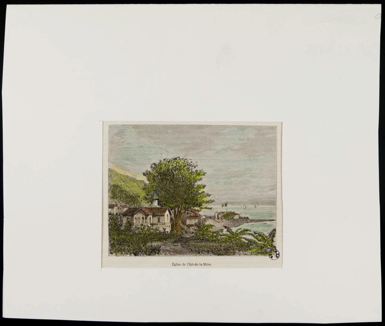 illustration Eglise de l'Ilet-de-la-Mère Guyane, France 1878-1882 2001.41.31 Photo (c) Mucem