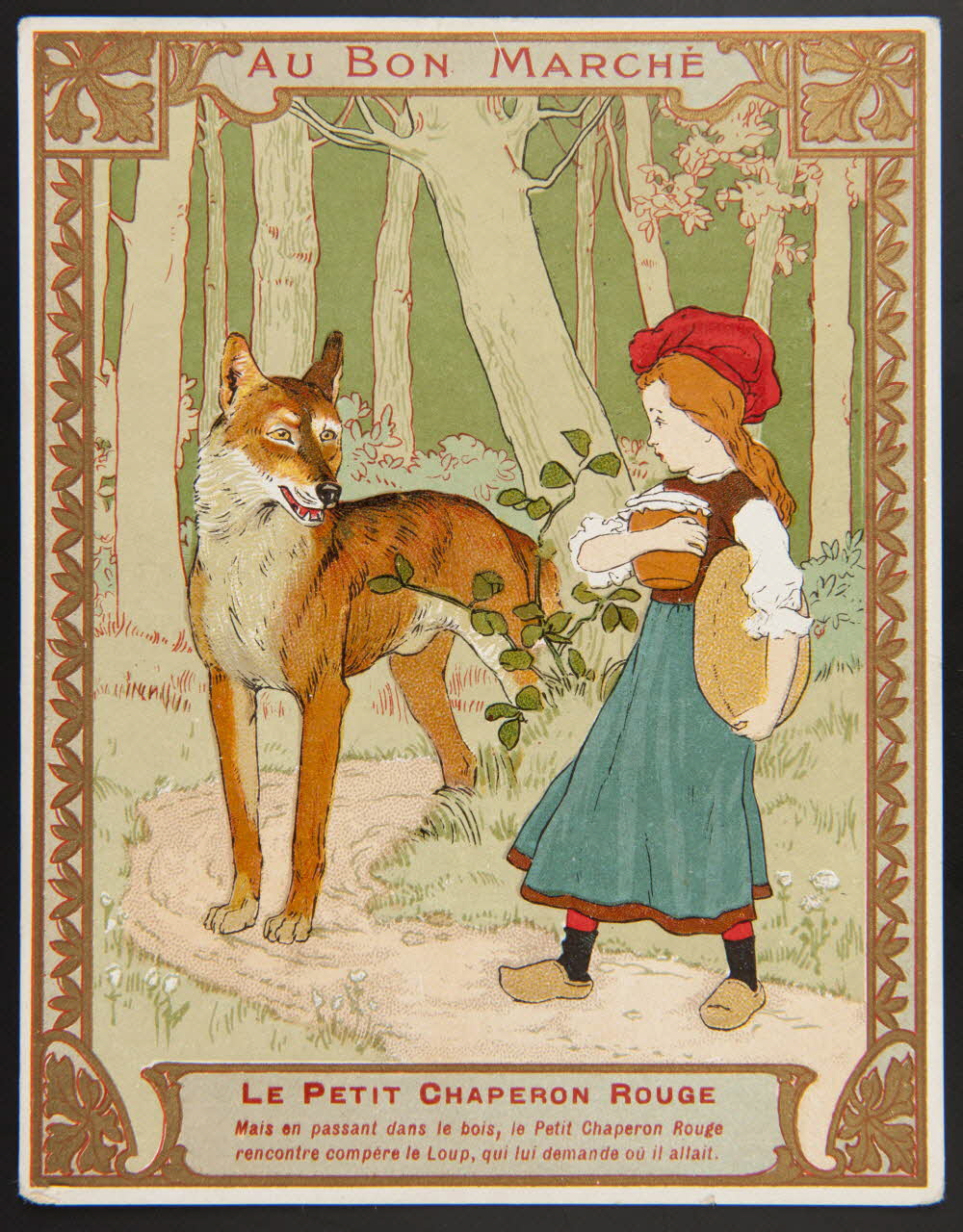 carte réclame chromo France 1900 2001.61.15.4 Photo