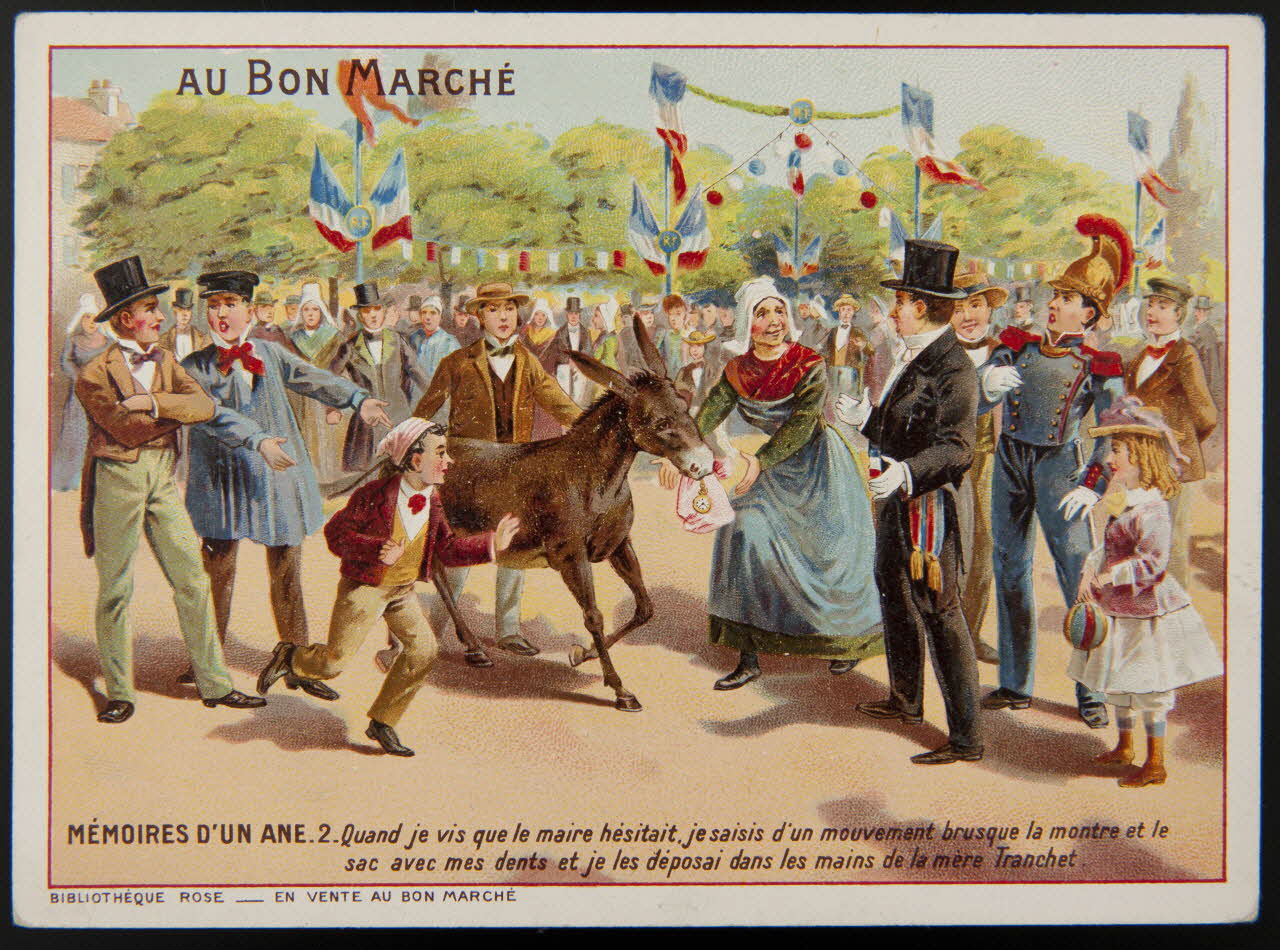 Vallet-Minot et Cie carte réclame chromo Paris 1900 2001.61.18.1 Photo