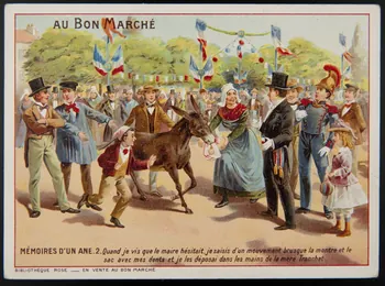 Vallet-Minot et Cie carte réclame chromo Paris 1900 2001.61.18.1  Photo