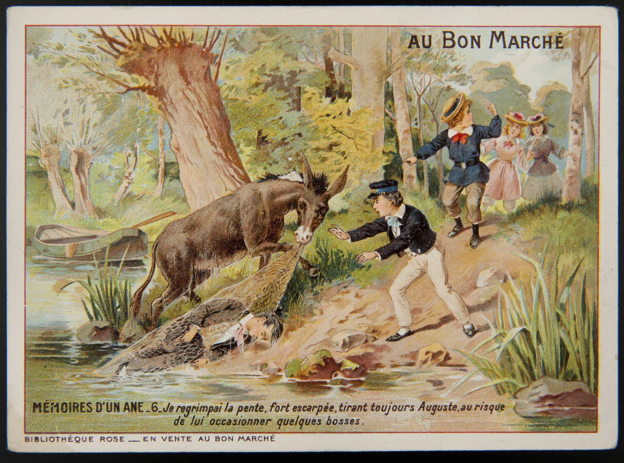 Vallet-Minot et Cie carte réclame chromo Paris 1900 2001.61.18.4 Photo