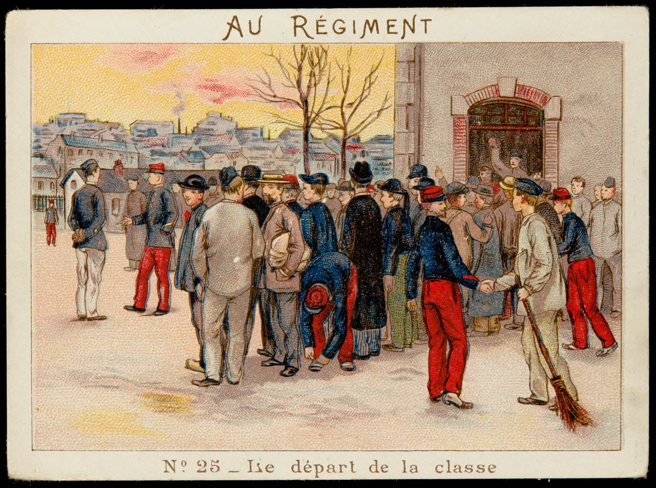 H. et Compagnie (éditeur) : ? carte réclame chromo Paris 1918 2001.61.22.11 Photo