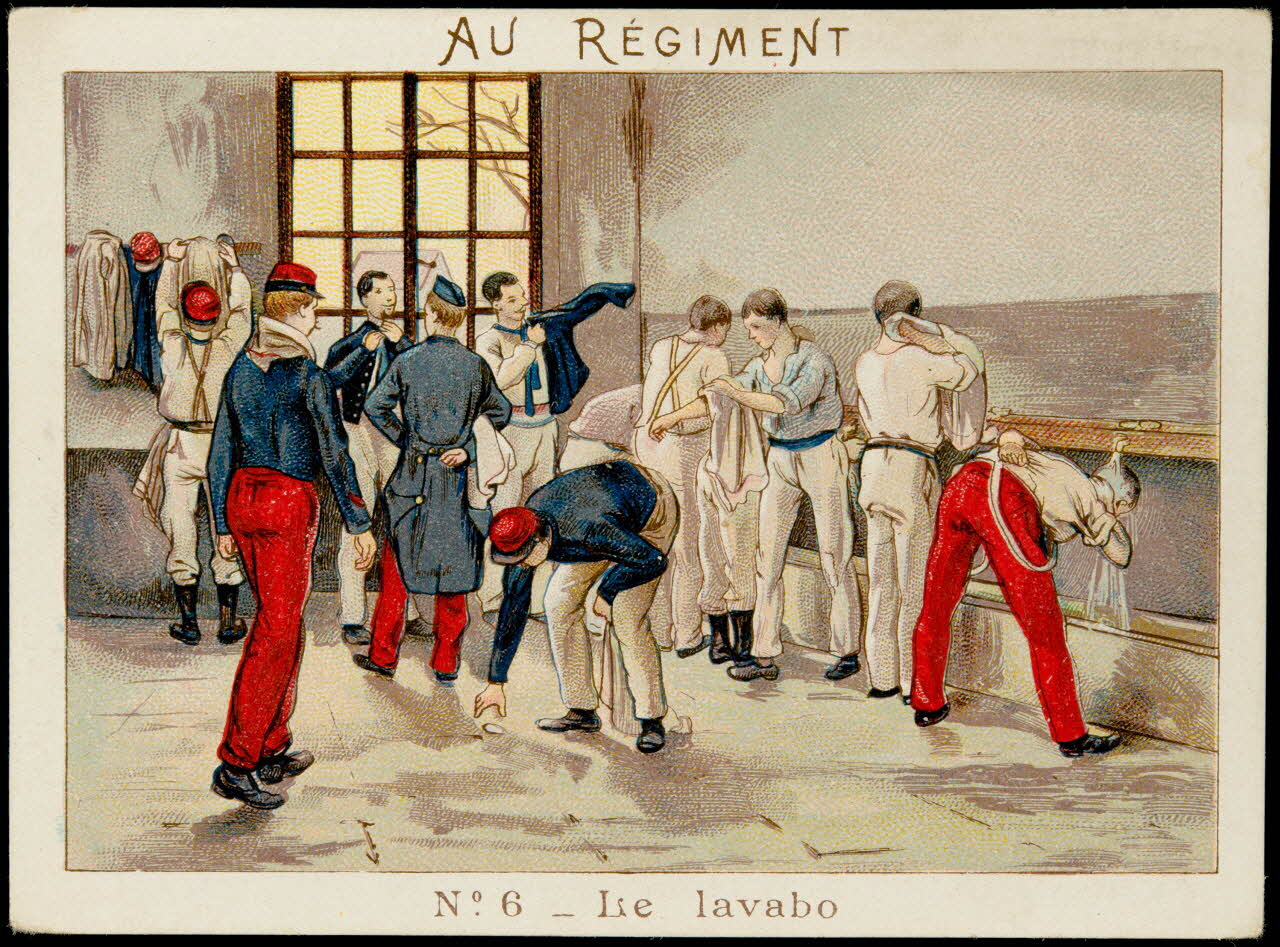 H. et Compagnie (éditeur) : ? carte réclame chromo Paris 1918 2001.61.22.2 Photo