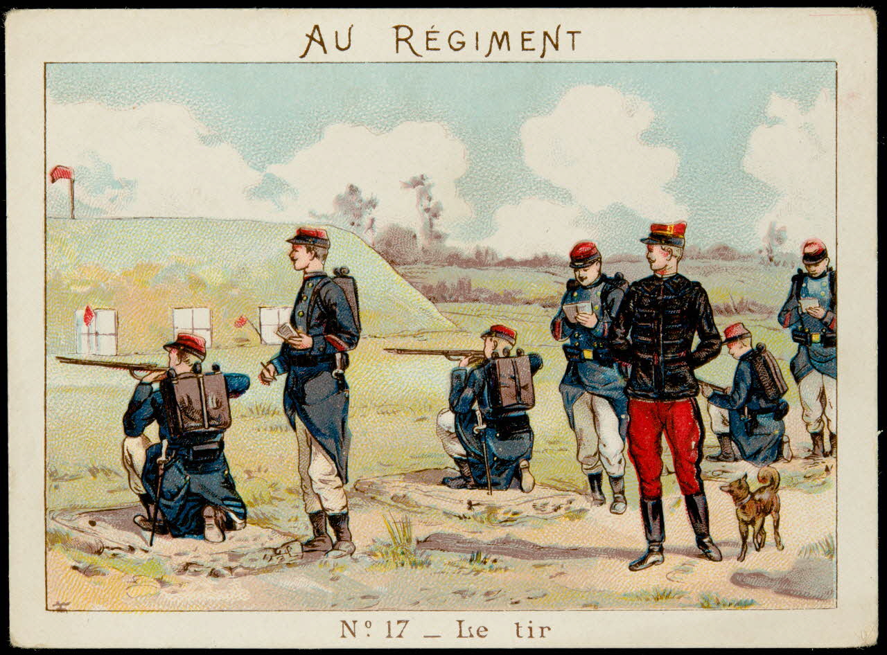 H. et Compagnie (éditeur) : ? carte réclame chromo Paris 1918 2001.61.22.7 Photo