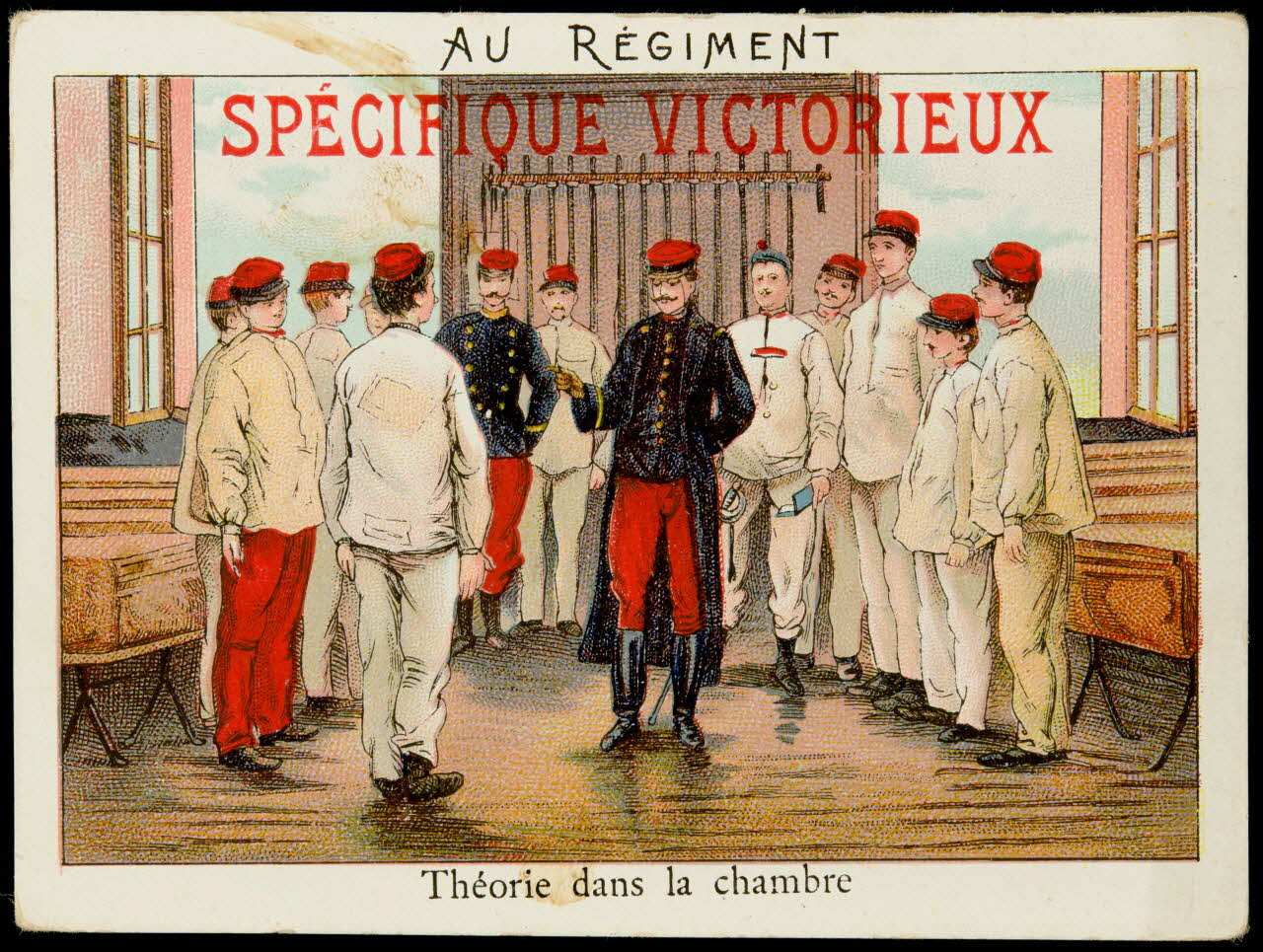 carte réclame chromo Paris 1918 2001.61.23.1 Photo
