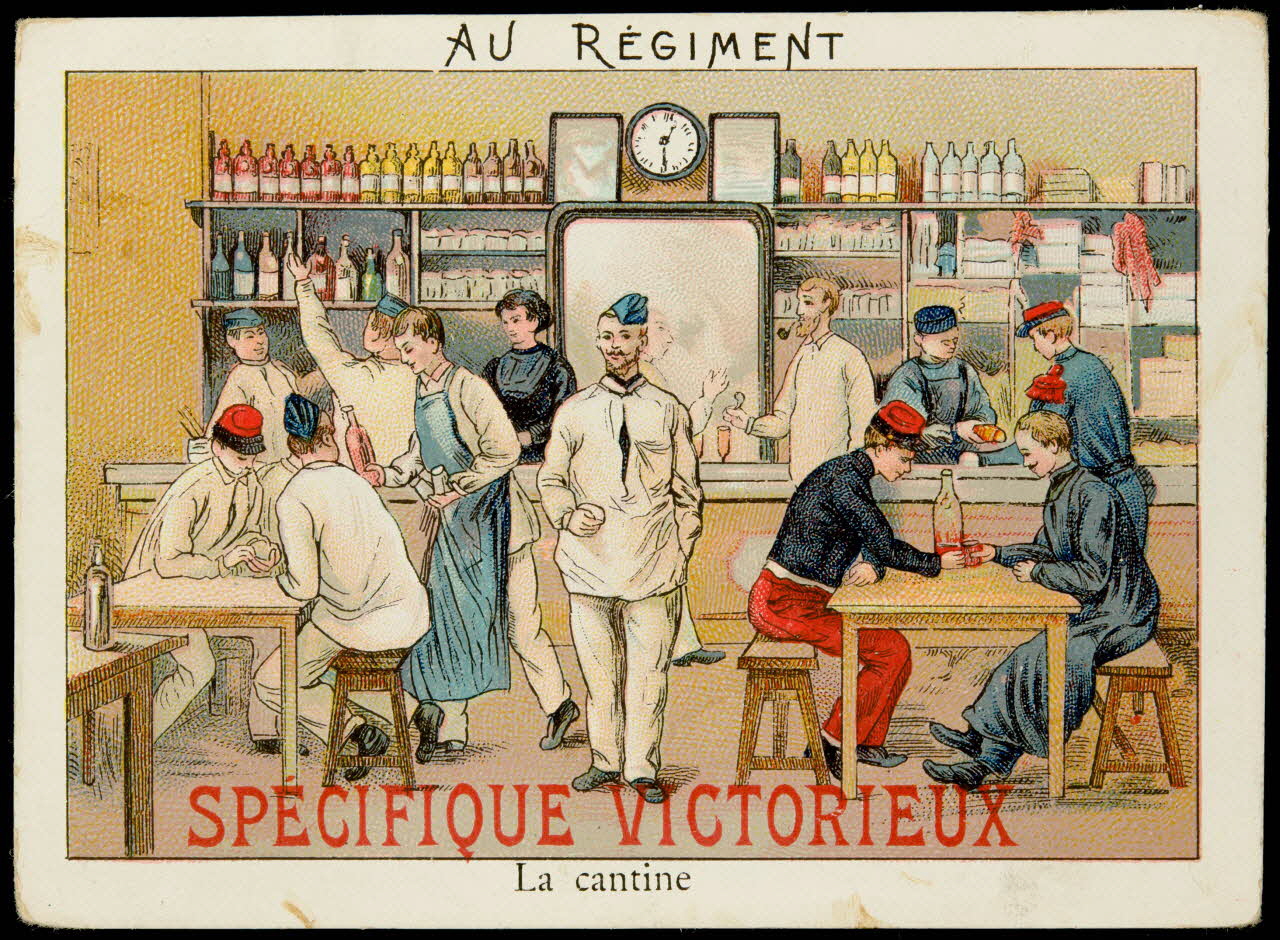 carte réclame chromo Paris 1918 2001.61.23.2 Photo