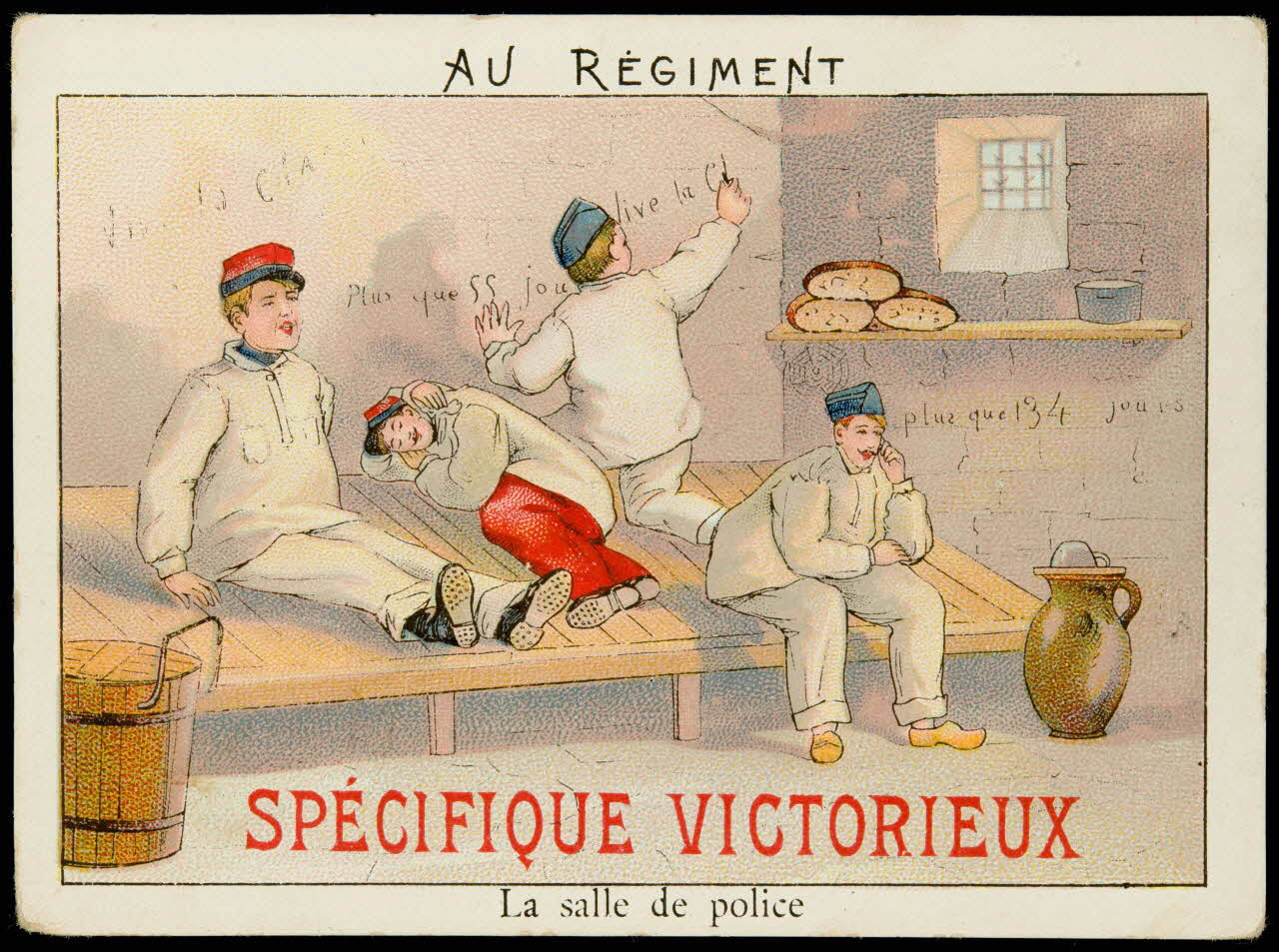 carte réclame chromo Paris 1918 2001.61.23.8 Photo