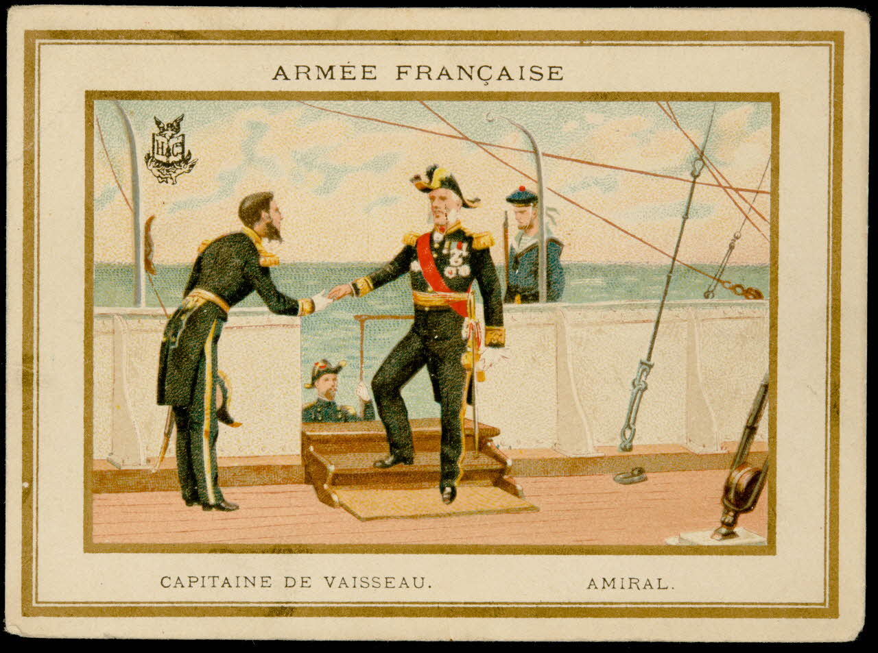 carte réclame chromo Paris 1903 2001.61.24.1 Photo