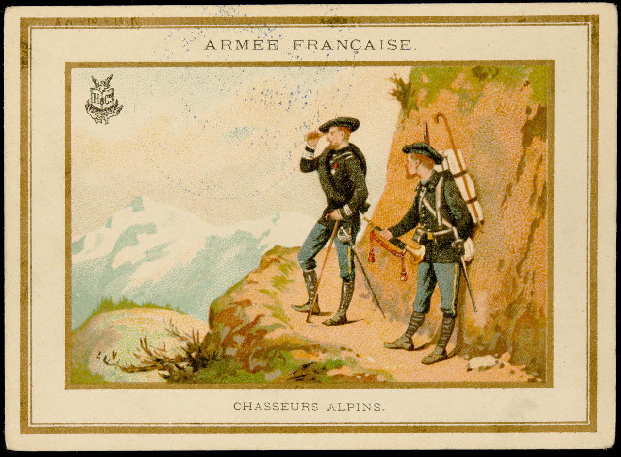 carte réclame chromo Paris 1903 2001.61.24.3 Photo