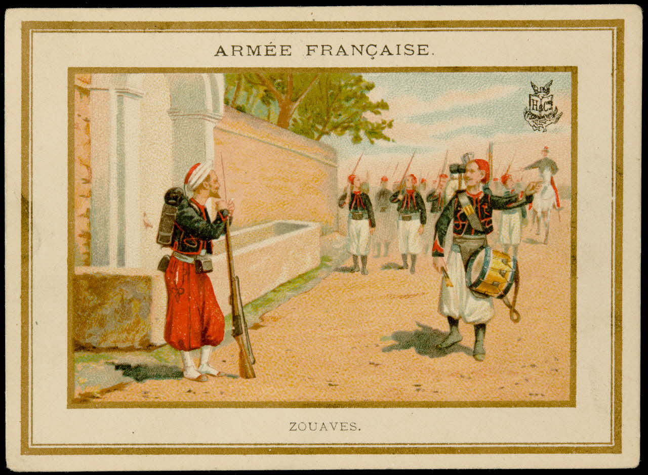 carte réclame chromo Paris 1903 2001.61.24.4 Photo
