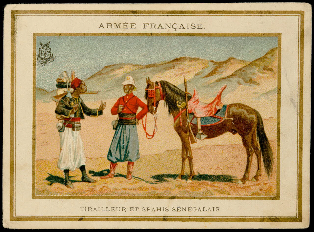 carte réclame chromo Paris 1903 2001.61.24.5 Photo